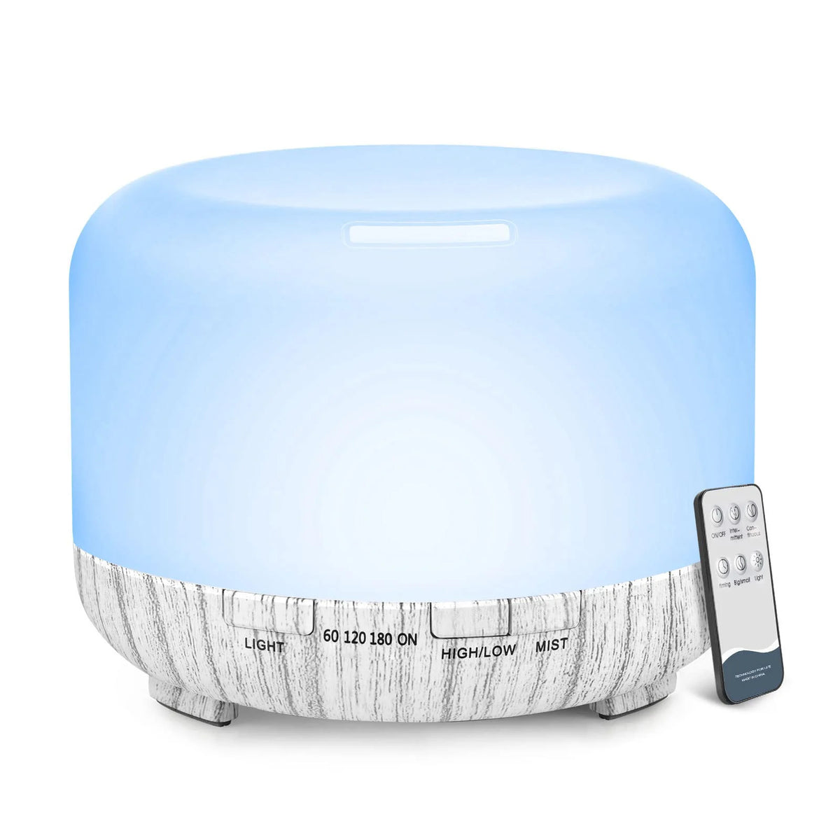 ARPSTAR ultrasonic aromatherapy diffuser with 500ML tank for essential oil misting, home fragrance, and soothing wellness use.