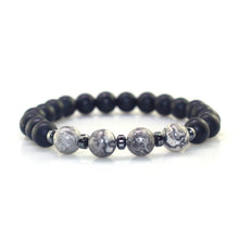 Joint discomfort magnetic hematite bracelet, nourishing wrist bracelet for joint support and daily wear.