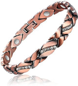 Arthritis relief magnetic bracelet for wrist comfort, joint support, and personal wellness wear.