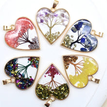 Assorted natural stone Tree of Life pendant charms for necklace making, crystal accessory projects, and personal wear.