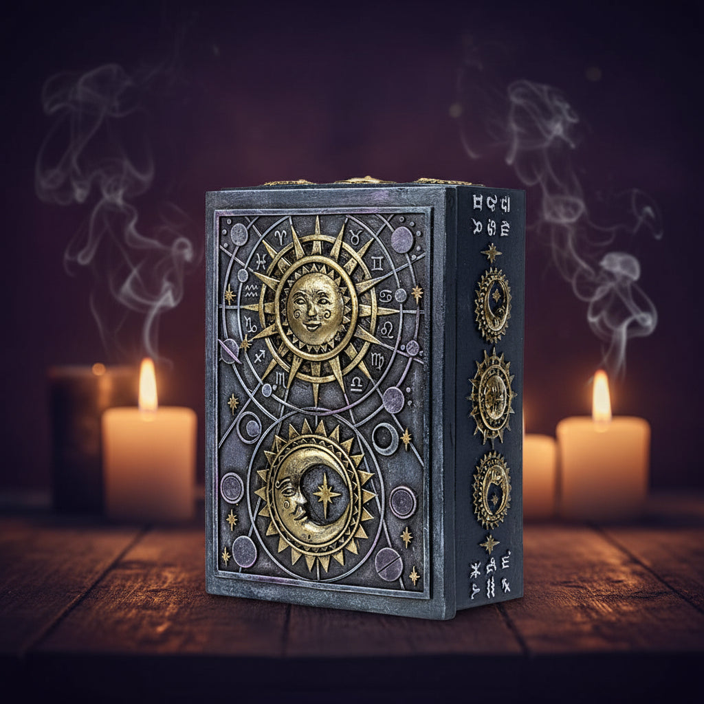Astrology Tarot Box for tarot and oracle card readings