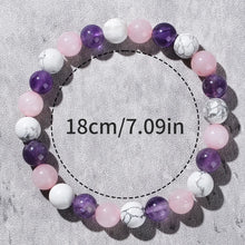 Aura Balancing Sleep Bracelet stretch bracelet for evening relaxation, aura balance, and peaceful sleep routines.