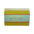 Auroshikha Aloe Vera - Lemon Soap, 75 gram bar