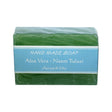 Auroshikha Aloe Vera - Neem Tulasi Soap, 75 gram bar