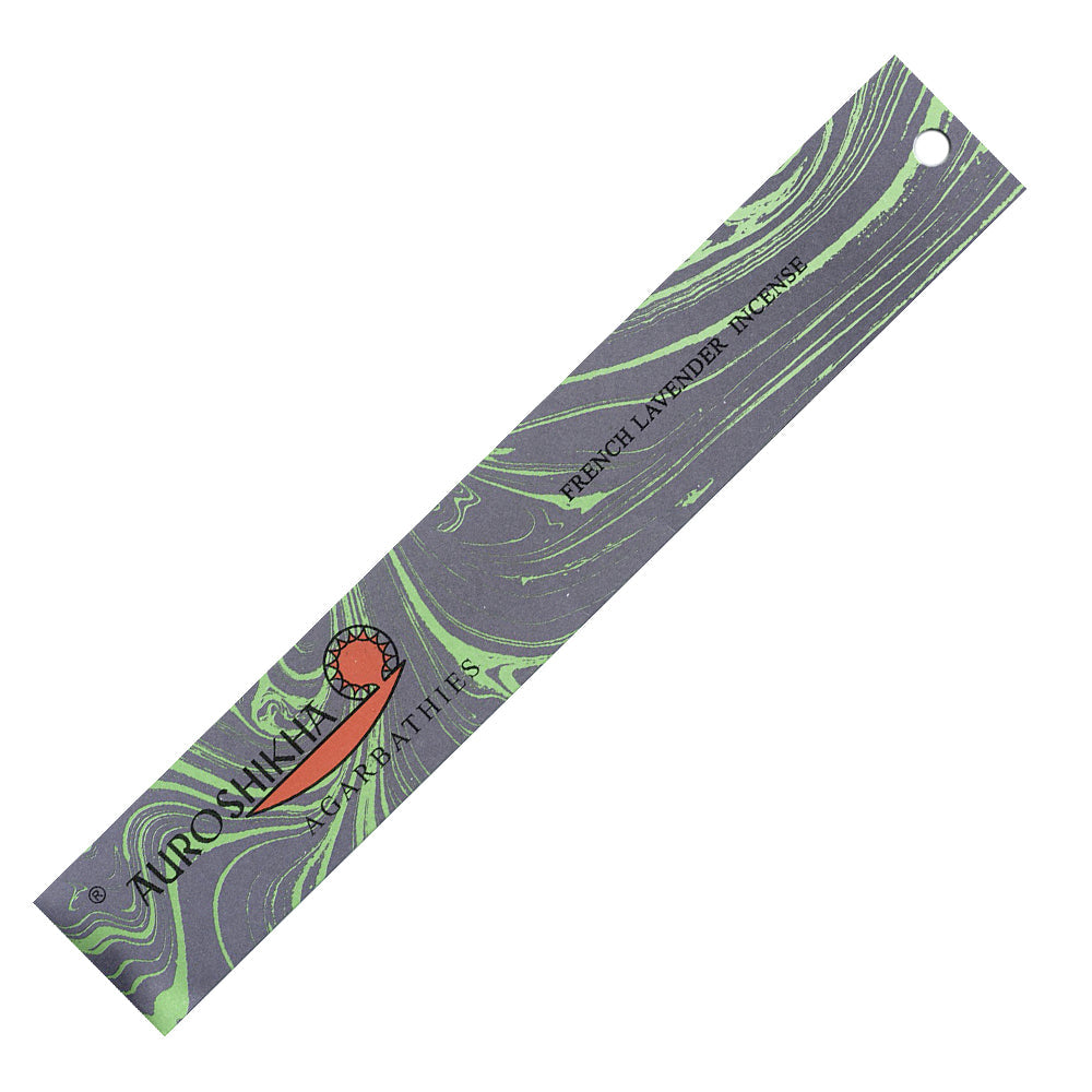 Auroshikha French Lavender Incense Sticks, 10 gram pack