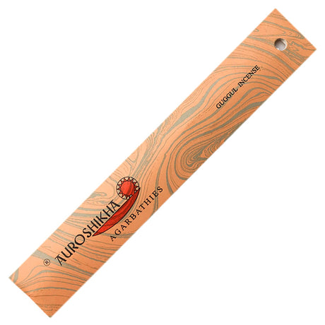 Auroshikha Guggul Incense Sticks, 10 gram pack