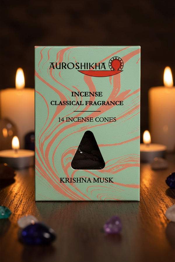 Auroshikha Krishna Musk Incense Cones