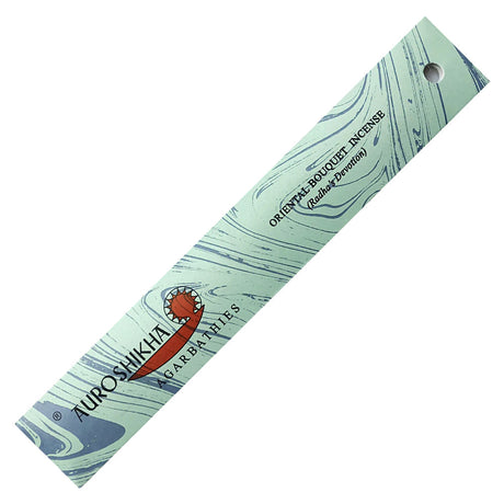 Auroshikha Oriental Bouquet Incense Sticks - 10g pack of hand-rolled natural incense