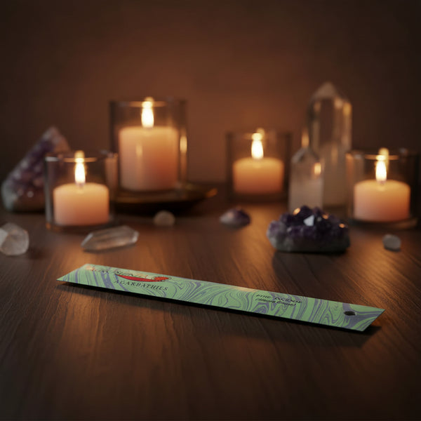 Auroshikha Pine Incense Sticks - 10g pack of hand-rolled natural incense