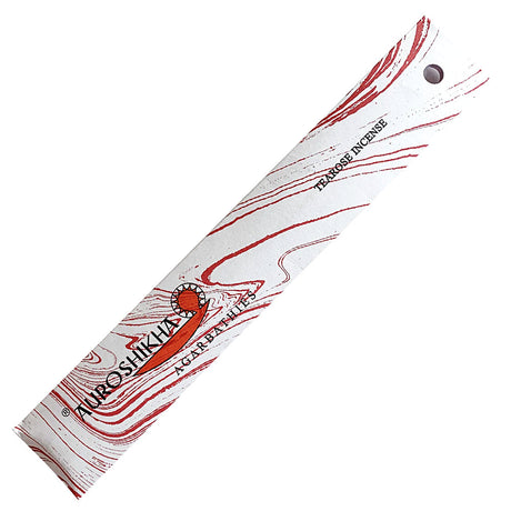 Auroshikha Tearose Incense Sticks - 10g pack of hand-rolled natural incense