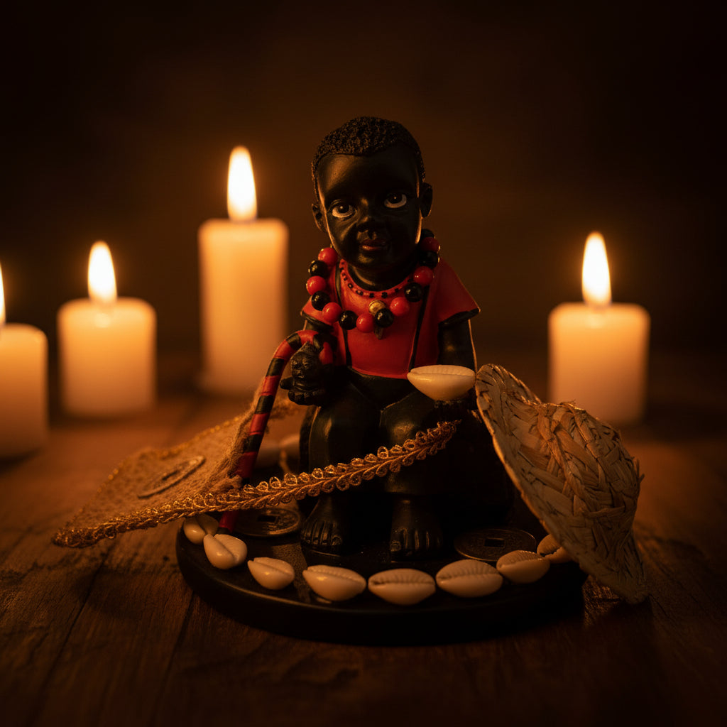 Baby Elegua Statue 6"