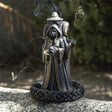 Mother, Maiden, Crone figure backflow incense burner for cascading incense smoke in meditation rooms, ritual spaces, and relaxation use.