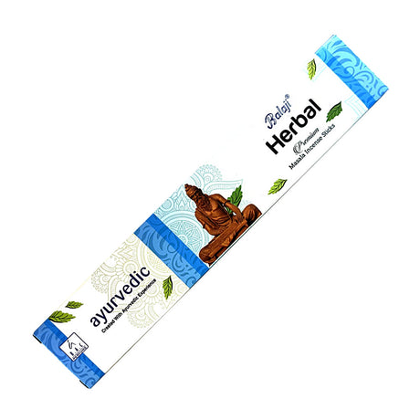 Balaji Herbal Ayurvedic Incense Sticks - 15g pack of Ayurvedic-inspired incense
