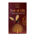 Balaji Tree of Life Masala Backflow Incense Cones, box of 10