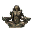 Balance of Nature ENT Candle Holder, hand-painted resin forest guardian tealight holder