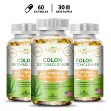 Balincer Colon Cleansing & Gut Health Supplement bottle for daily colon cleansing support, digestive function, and gut health goals.