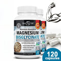 Balincer Magnesium Bisglycinate 120 Capsules supplement for sleep support, muscle recovery, and daily wellness.