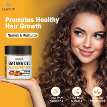 100% Pure Batana Hair Growth & Scalp Nourishing Oil jar for deep conditioning, scalp nourishment, and hair repair.