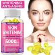Bcuelov Collagen + Glutathione + Vitamin C Skin Support supplement bottle for skin support, antioxidant care, and daily beauty wellness.