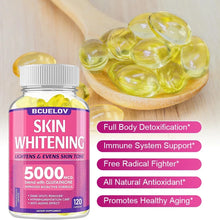 Bcuelov L-Glutathione Brightening and Antioxidant Capsules supporting skin brightening routines and daily wellness.