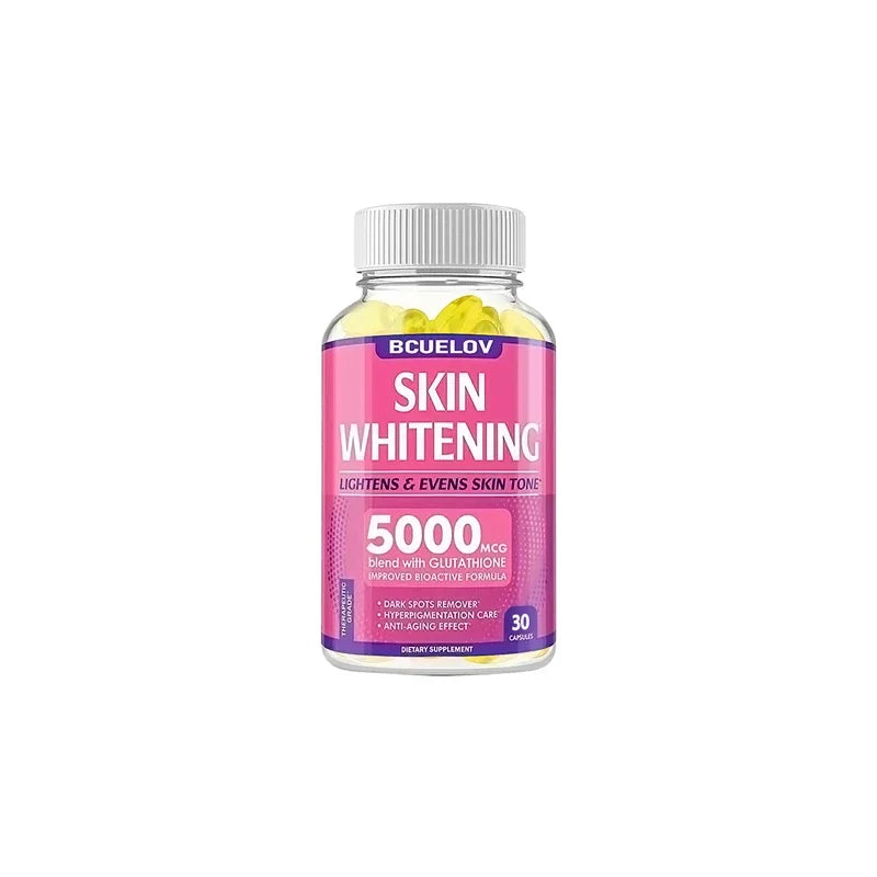 Bcuelov L-Glutathione Brightening and Antioxidant Capsules for antioxidant wellness and daily skin care.