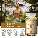 Bcuelov Vitamin E antioxidant dietary capsules bottle for everyday antioxidant support and dietary supplement use.