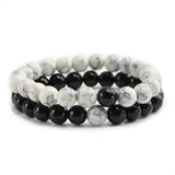 Couples Distance Beaded Bracelets beaded bracelet set for long-distance couples, connection gifts, and daily fashion.