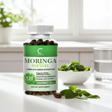 BEWORTHS Original Moringa Capsules bottle for moringa leaf supplement use and daily nutritional support.