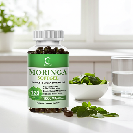BEWORTHS Original Moringa Capsules bottle for moringa leaf supplement use and daily nutritional support.