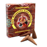 Bhutanese Guru Rinpoche Cone Incense, hand-rolled, pack of 24