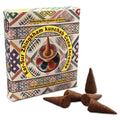 Bhutanese Riwo Sangchoe Prayer Cone Incense, hand-rolled, pack of 24