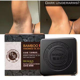 Bioaqua Bamboo Charcoal Soap underarm dark spot reduction for daily brightening body cleansing.