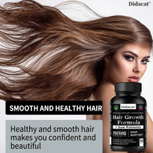 Biotin Hair Growth Supplements for Men & Women lifestyle image showing the supplement for daily hair support and wellness.