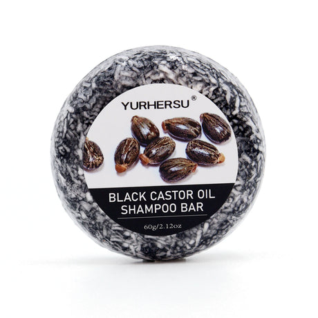 Black Castor Oil shampoo bar for hair cleansing, scalp refreshment, and routine wash days.