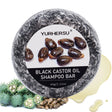 Black Castor Oil shampoo bar for hair cleansing, scalp care, and daily washing.