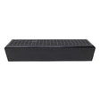 Black Finish Wood Incense Box Burner - Large