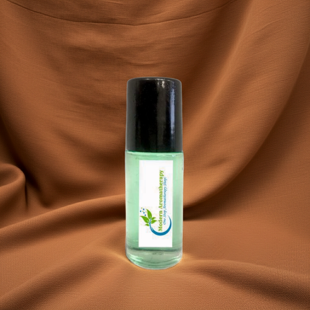 Black Ice Body Oil unisex skin oil bottle for men and women to moisturize skin and wear as a daily fragrance.