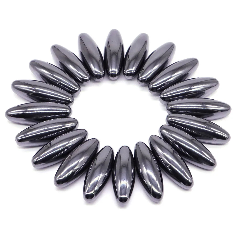 Black Lodestone Magnetite Tumbled Stones for meditation, crafts, and crystal healing.
