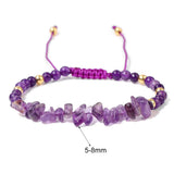 Black Tourmaline crystal bead bracelet stretch bracelet for grounding, spiritual protection, and everyday use.