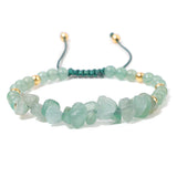 Black Tourmaline gemstone protection bracelet stretch bracelet for negative energy shielding, grounding, and everyday use.
