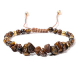 Black Tourmaline natural beaded bracelet stone bracelet for protective energy work, grounding, and daily styling.