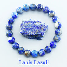 Blue Lapis Lazuli natural stone bracelet for unisex casual wear, crystal collection use, and stylish daily accessorizing.
