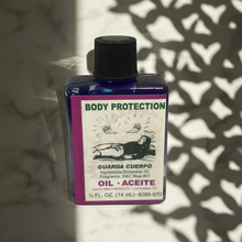 Body Protection Wish Oil anointing oil bottle for personal protection, prayer work, and sacred rituals.