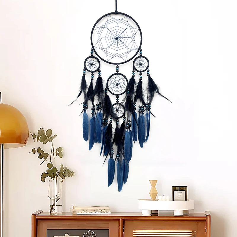 Bohemian Dream Catcher hanging decor for nursery styling, baby room decoration, and soft boho interior accents.