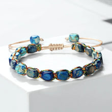 Bohemian healing Emperor Stone bracelet for energy cleansing, meditation sessions, and daily chakra support.