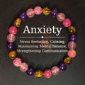 Bohemian Tiger Eye & Rose Quartz Calm Mind Bracelet beaded bracelet for calming wear, mindful styling, and everyday balance.