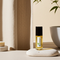 Bombshell Body Oil unisex body oil bottle for moisturizing skin, softening dry areas, and daily body care.