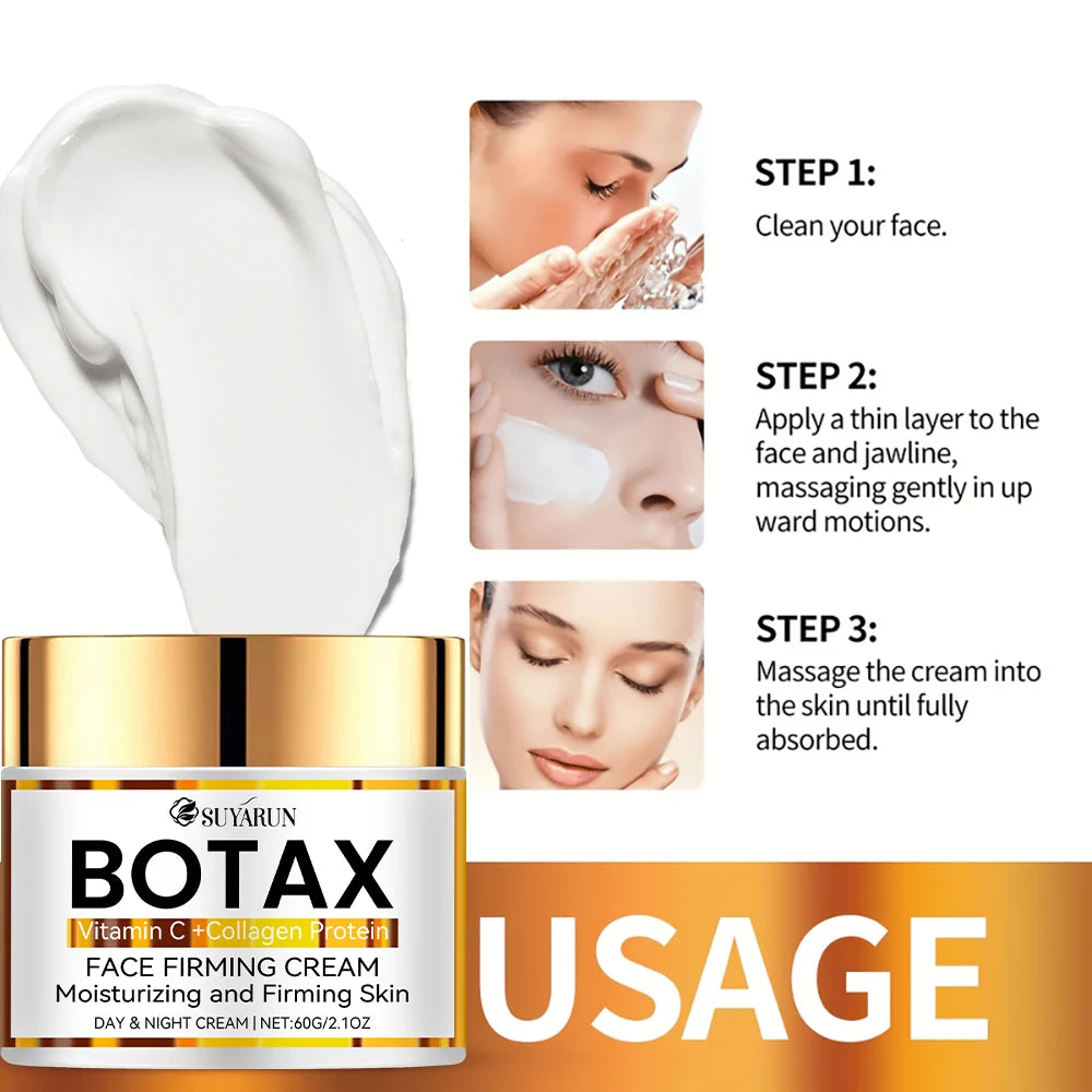 SUYARUN Botax face cream for skin firming, facial hydration, and anti-aging beauty care.