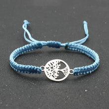 Braided handmade rope bracelet for casual fashion, stacking with other jewelry, and everyday use.