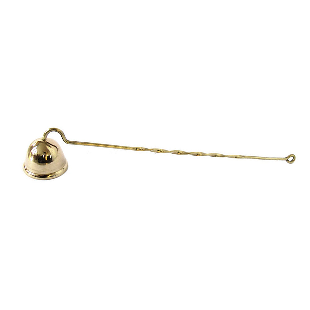 Brass Candle Snuffer, 10.25 inches